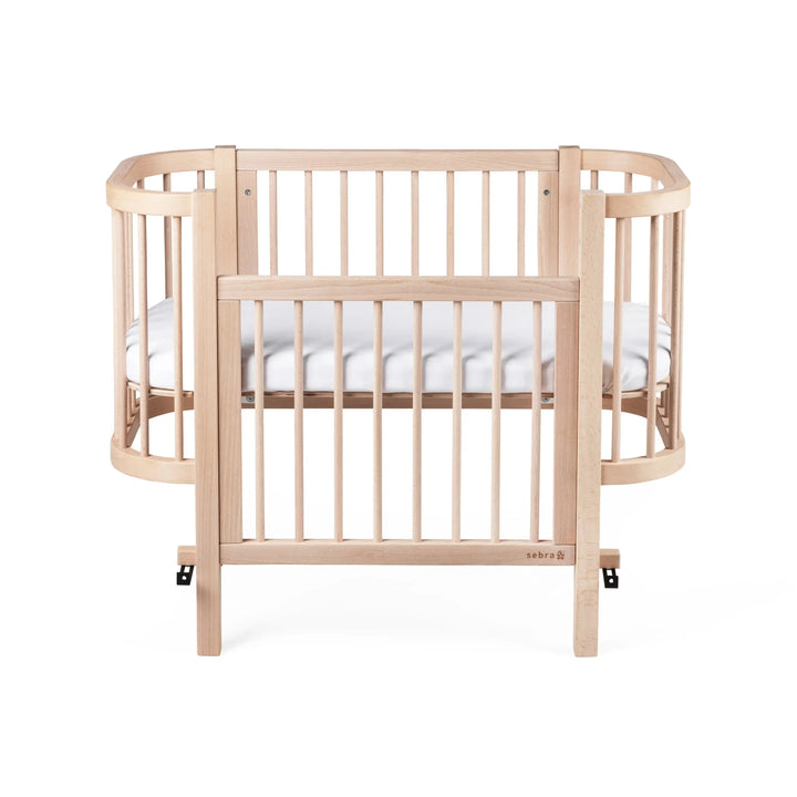 Blue Almonds Ltd Sebra Bedside Crib - Wooden Edition Sebra