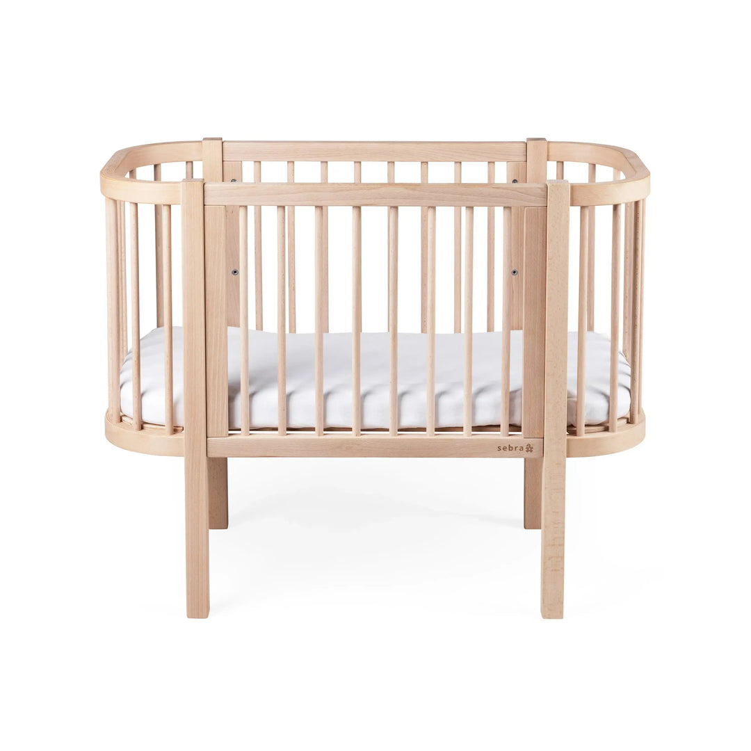 Blue Almonds Ltd Sebra Bedside Crib - Wooden Edition Sebra