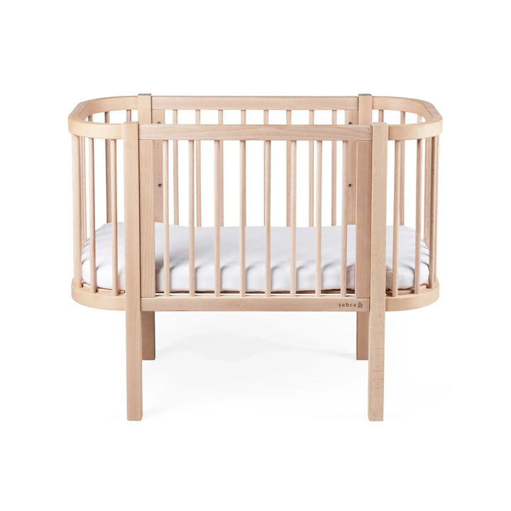 Blue Almonds Ltd Sebra Bedside Crib - Wooden Edition Sebra