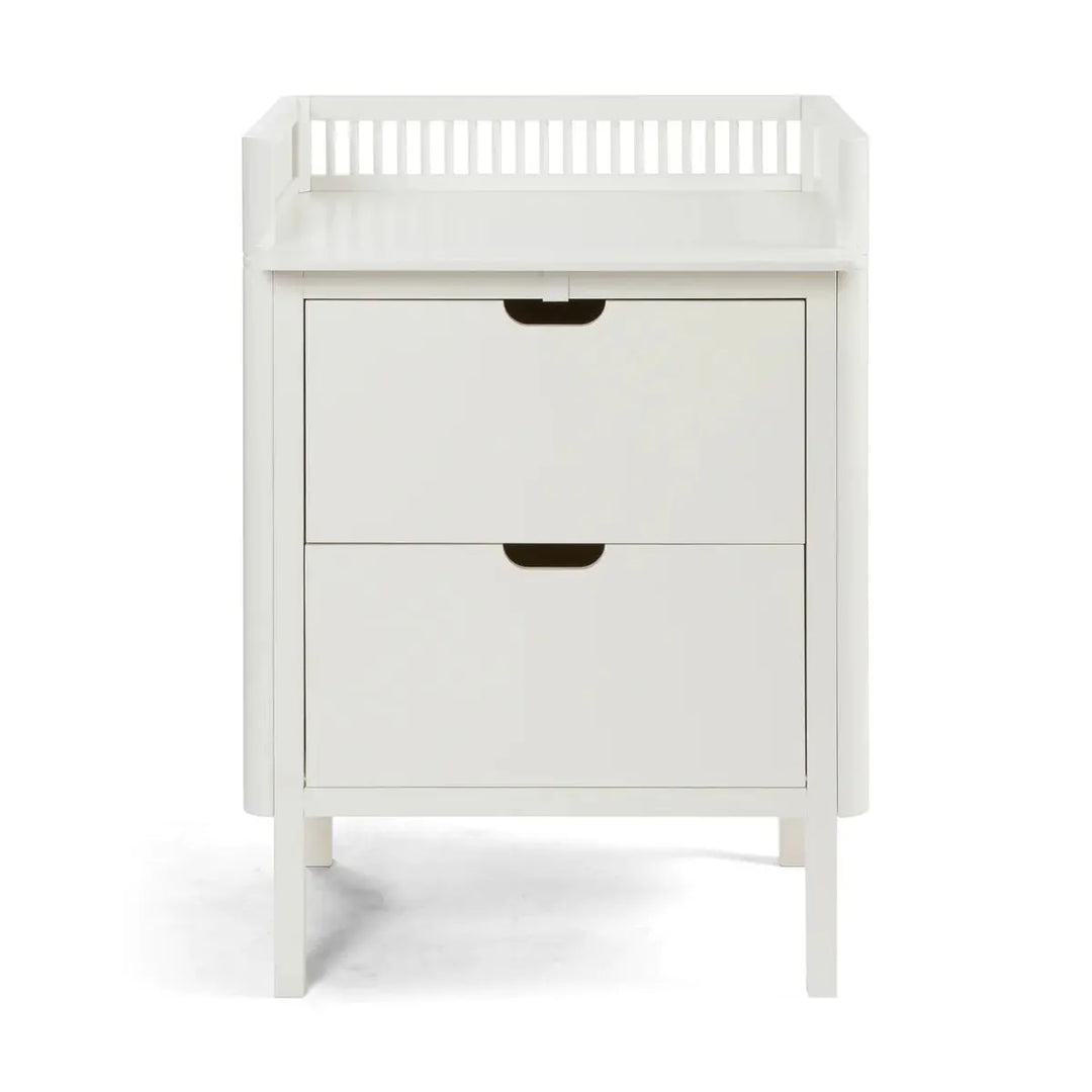 Blue Almonds Ltd Sebra Changing Unit - Classic White sebra