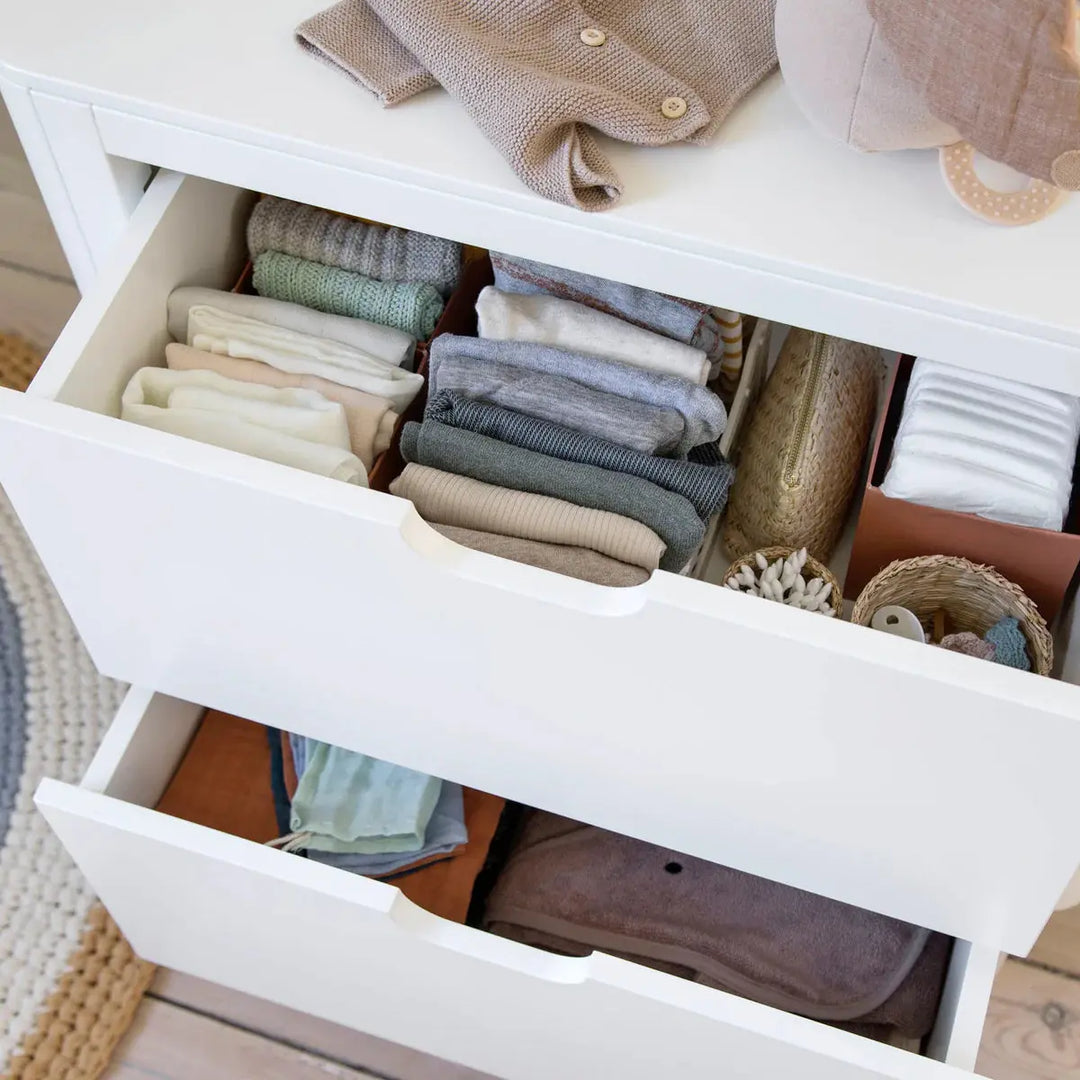 Blue Almonds Ltd Sebra Changing Unit - Classic White sebra