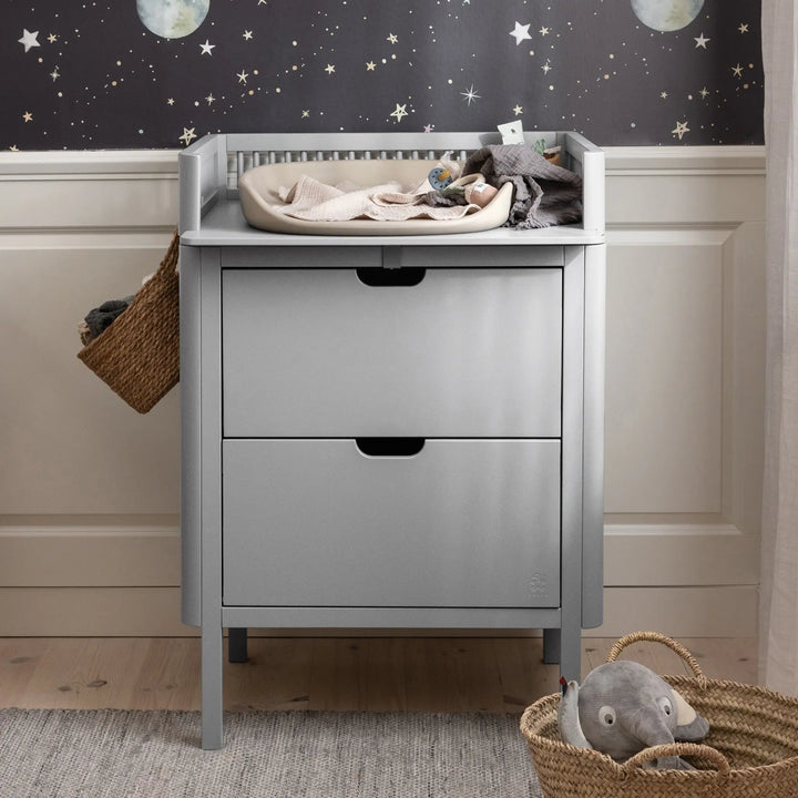 Blue Almonds Ltd Sebra Changing Unit - Stone Grey Sebra