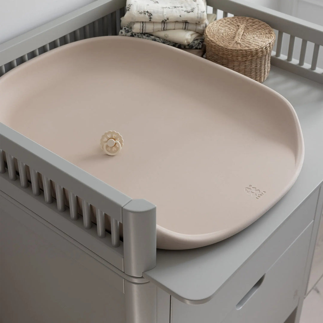 Blue Almonds Ltd Sebra Changing Unit - Stone Grey Sebra