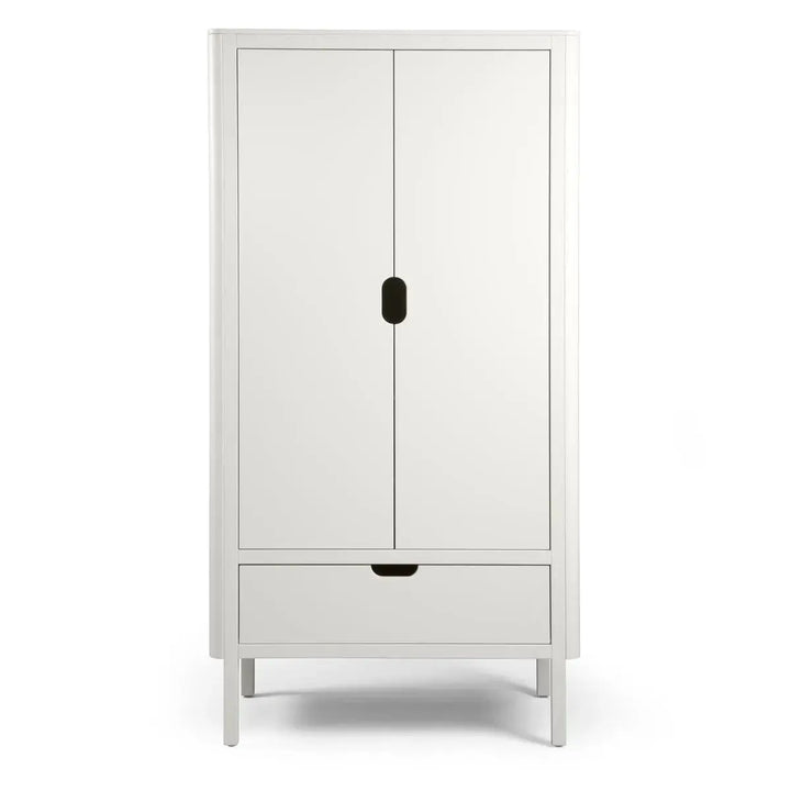 Blue Almonds Ltd Sebra Wardrobe - double door - classic white Sebra