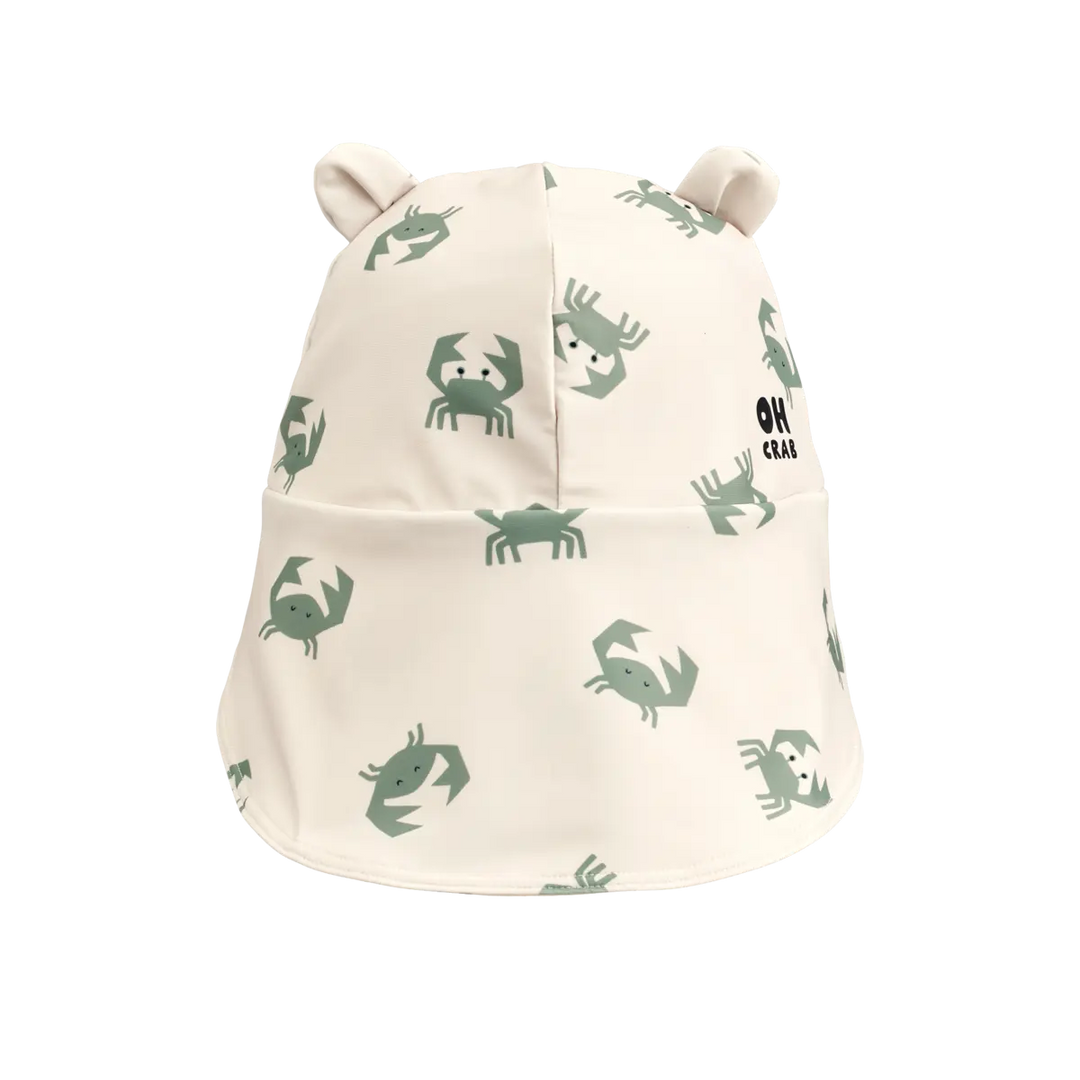 Blue Almonds Ltd Senia Sun Hat With Ears - Crab - Sandy Liewood