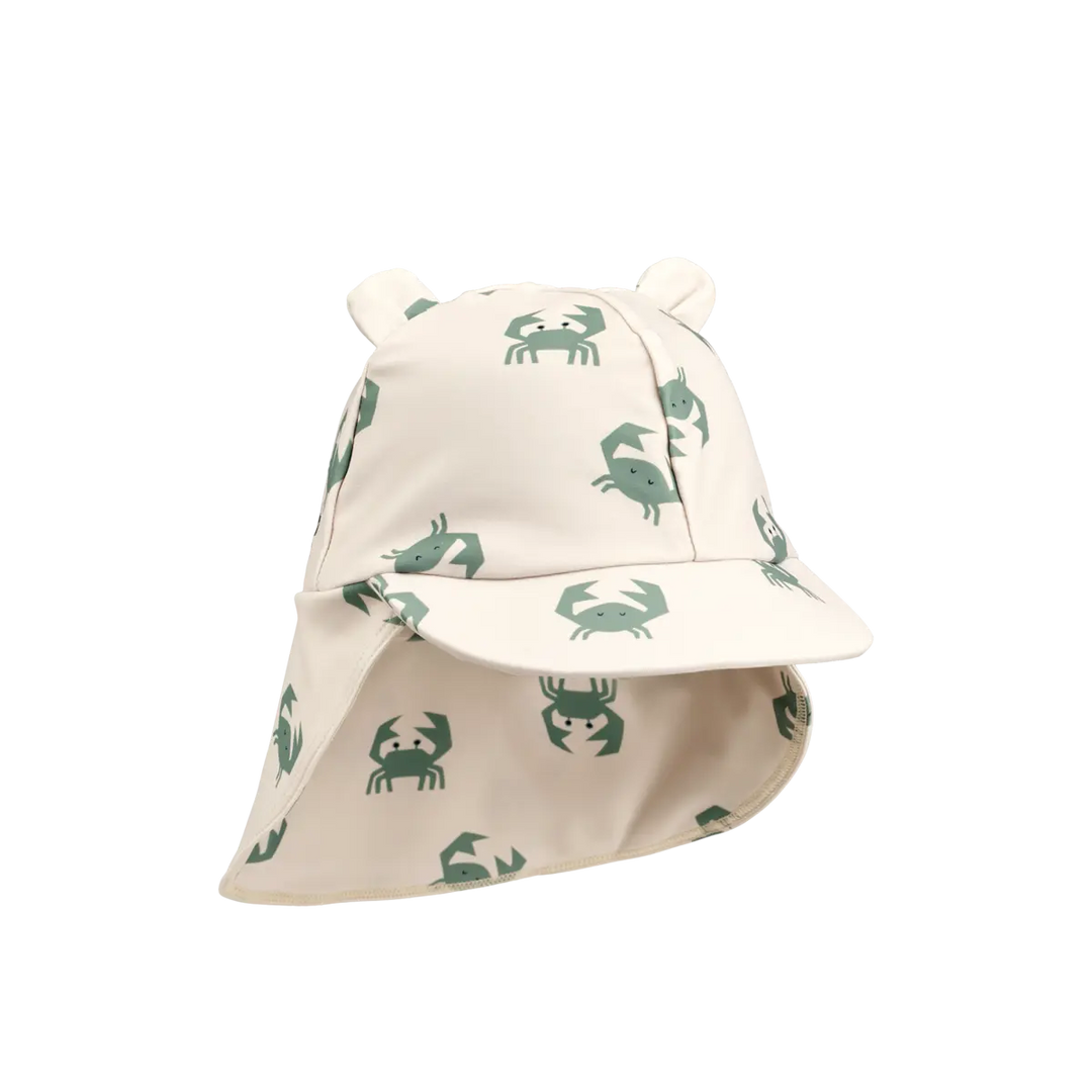 Blue Almonds Ltd Senia Sun Hat With Ears - Crab - Sandy Liewood