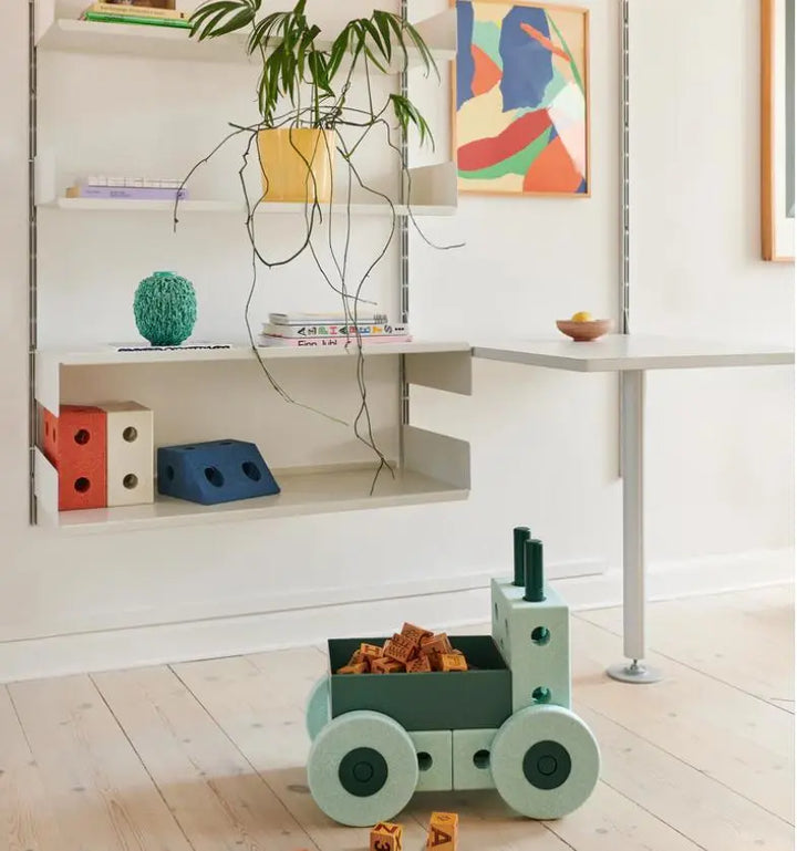 Blue Almonds Ltd 3-in-1 Baby Walker Deep Blue/ Sky Blue MODU