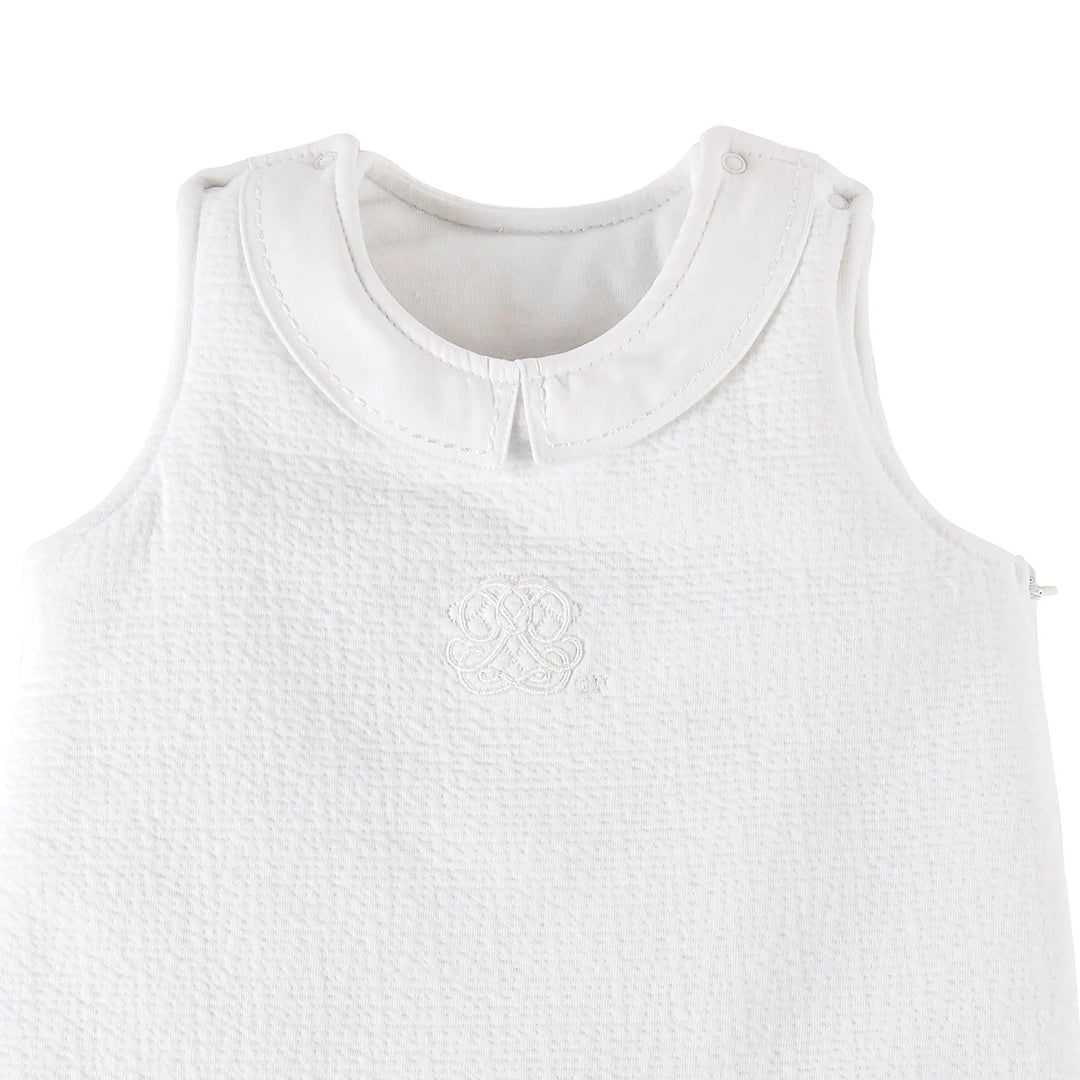 Blue Almonds Ltd Sleeping Bag 60cm collar - padded - Cotton White Theophile & Patachou