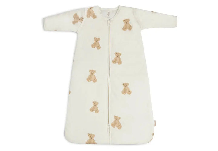 Blue Almonds Ltd Sleeping Bag with Removable Sleeves 90cm Teddy Bear Jollein