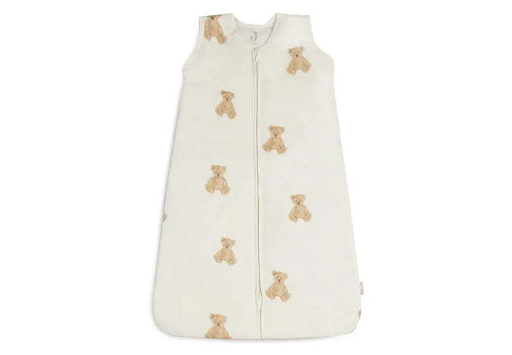 Blue Almonds Ltd Sleeping Bag with Removable Sleeves 90cm Teddy Bear Jollein