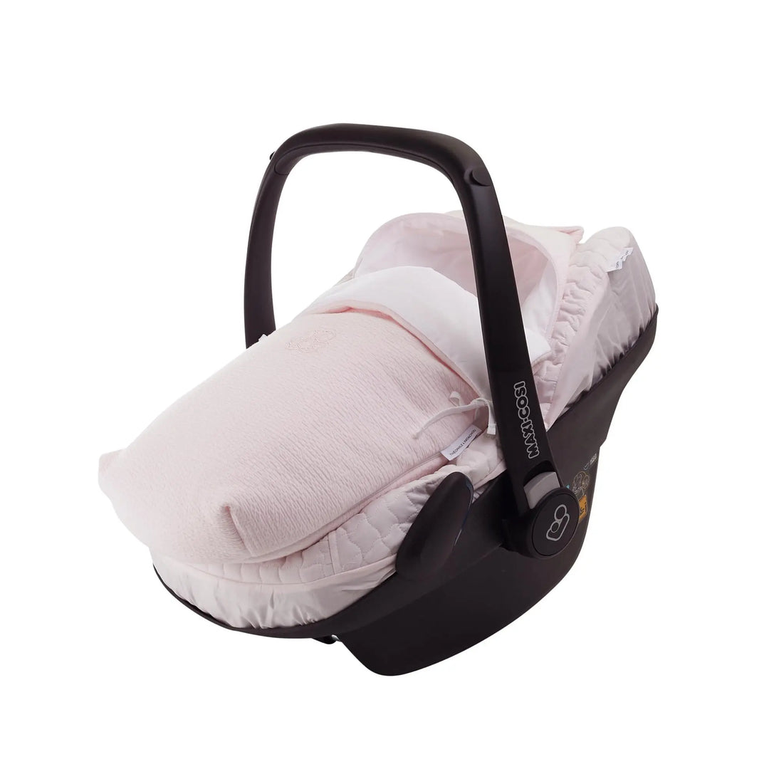 Blue Almonds Ltd Sleeping bag  3-point fixation - Cotton Pink Theophile & Patachou