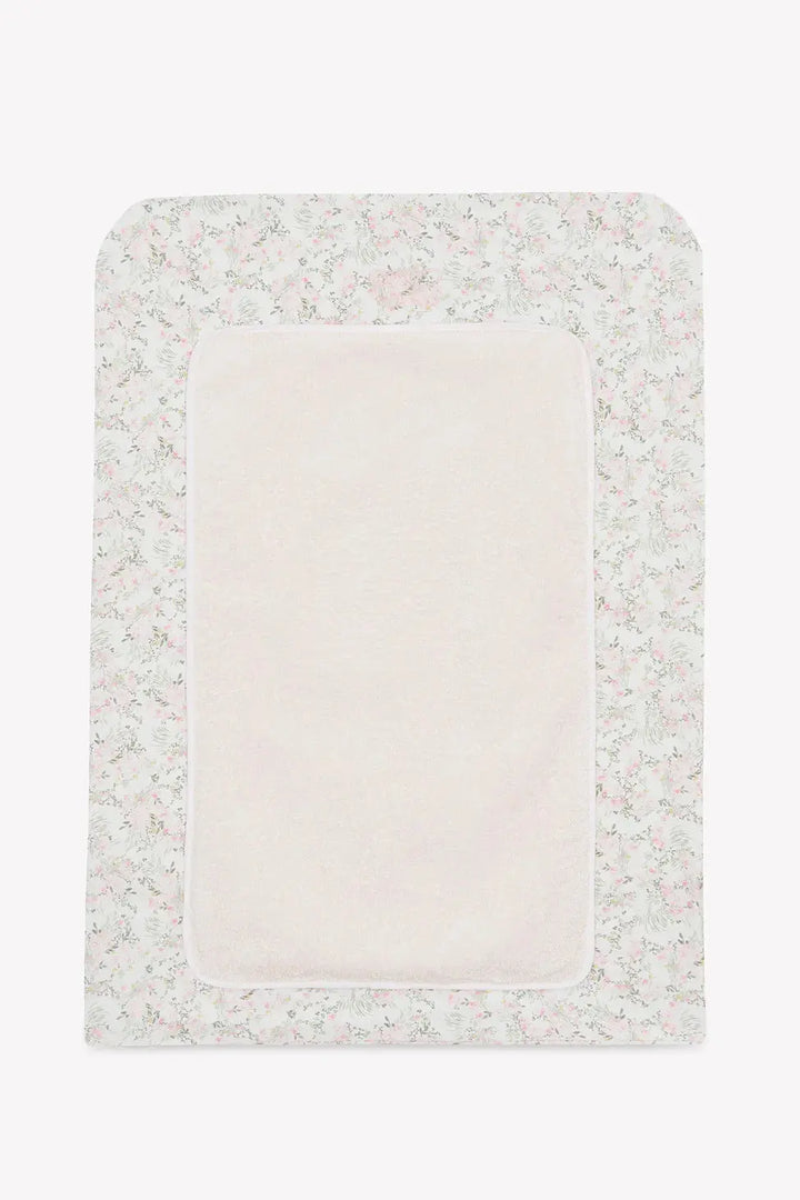 Blue Almonds Ltd Changing mat cover "Jardin Hivernal" Tartine et Chocolat