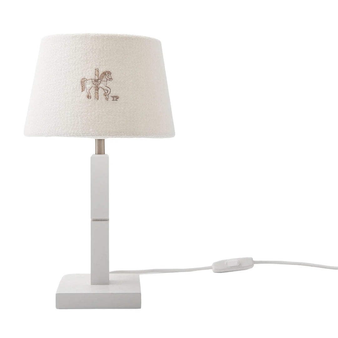 Blue Almonds Ltd Small lampshade embroidered - Carrousel Theophile & Patachou