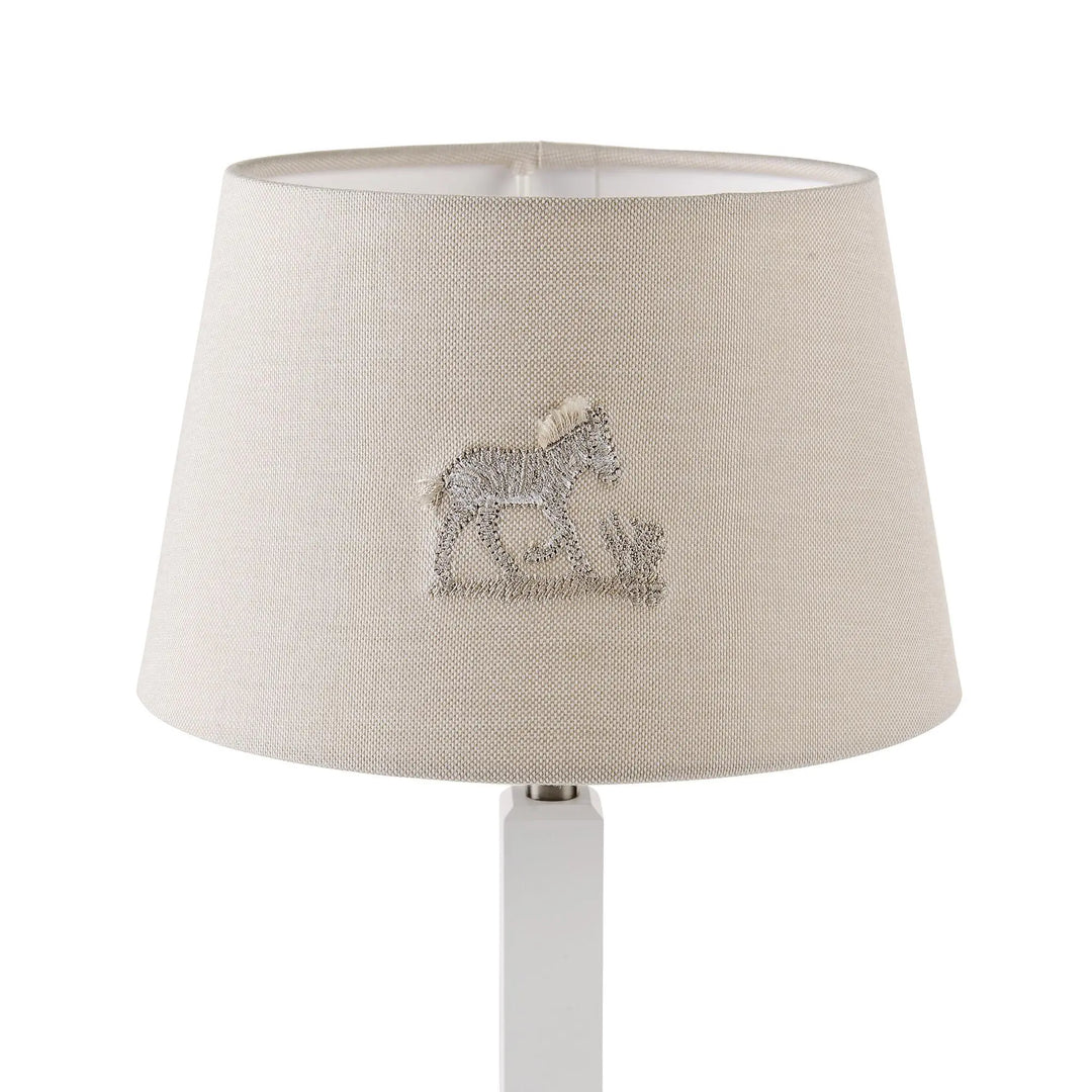 Blue Almonds Ltd Small lampshade embroidered - Safari Theophile & Patachou