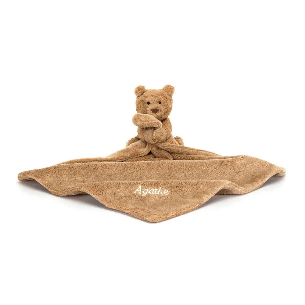 Blue Almonds Ltd Bartholomew Bear Soother Jellycat