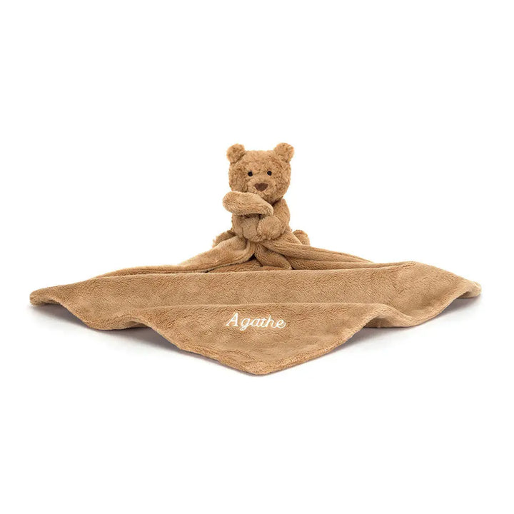 Blue Almonds Ltd Bartholomew Bear Soother Jellycat
