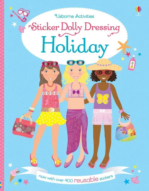 Blue Almonds Ltd Sticker Dolly Dressing Holiday Harper Collins Books