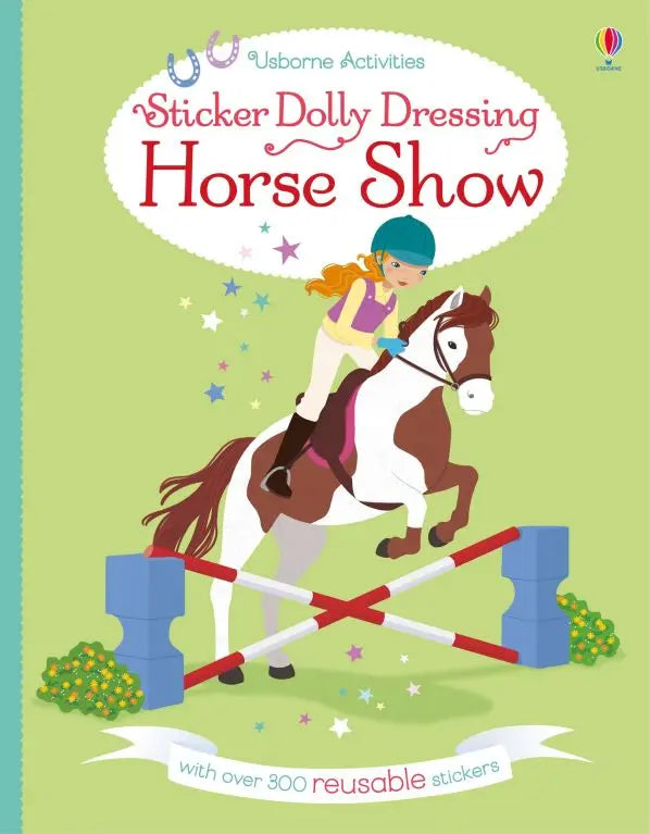 Blue Almonds Ltd Sticker Dolly Dressing Horse Show Harper Collins Books