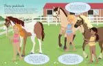 Blue Almonds Ltd Sticker Dolly Dressing Horse Show Harper Collins Books