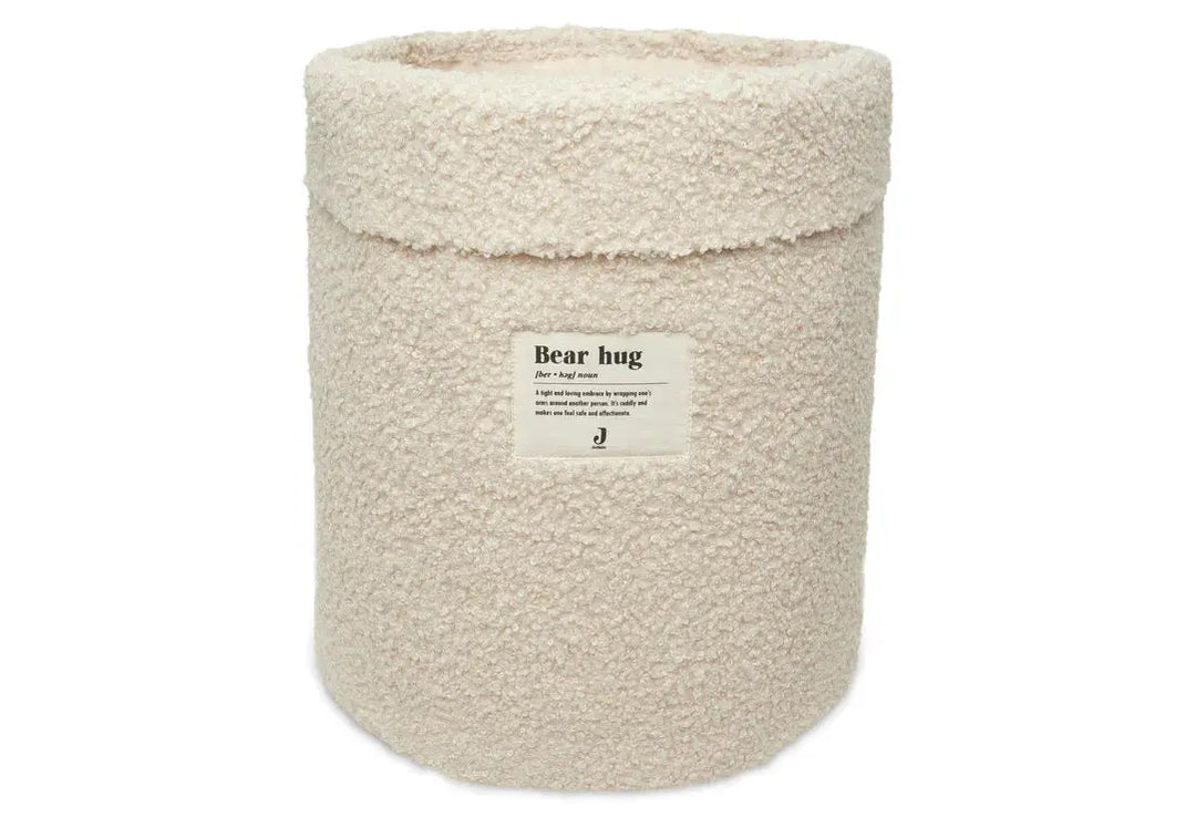 Blue Almonds Ltd Storage Basket Boucle Naturel Jollein