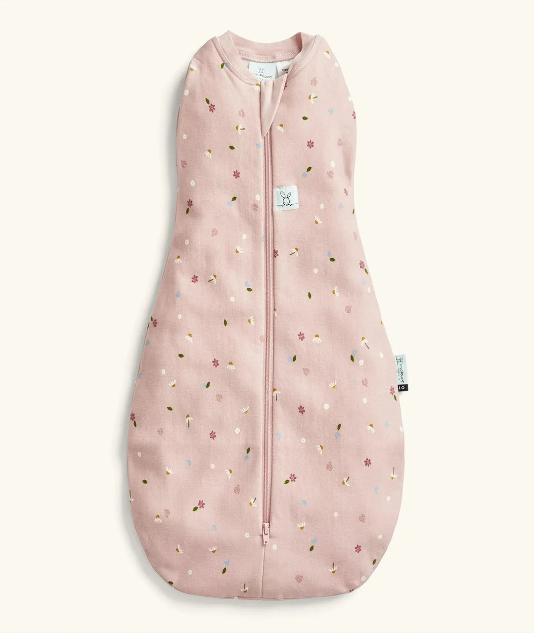 Blue Almonds Ltd Summer Cocoon Swaddle Bag 0.2 TOG - Daisies Blue Almonds