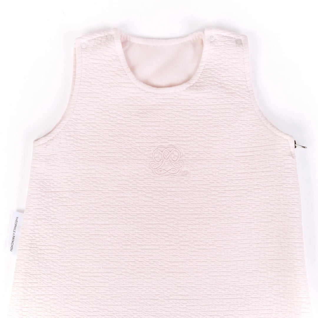 Blue Almonds Ltd Summer Sleeping Bag 60cm - Padded - Cotton Pink Theophile & Patachou