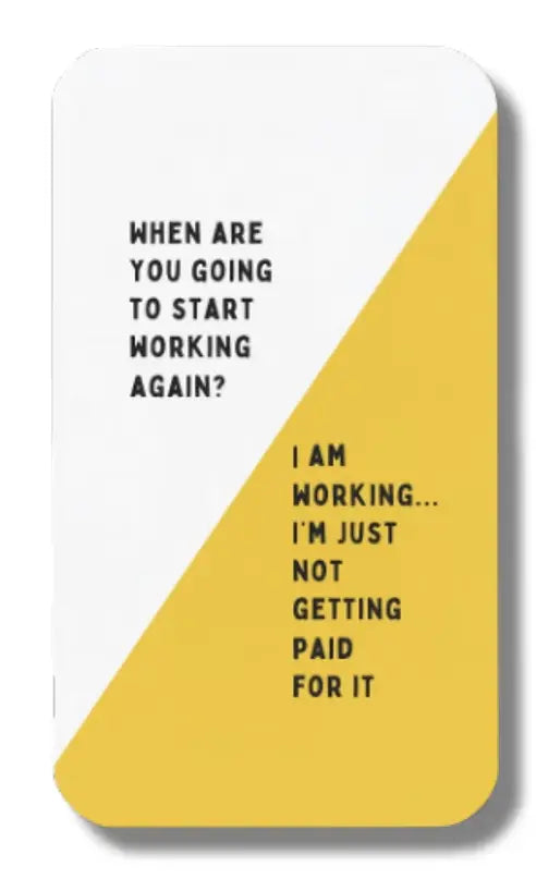 Blue Almonds Ltd Support Cards - Waaaaay To Honest Blue Almonds