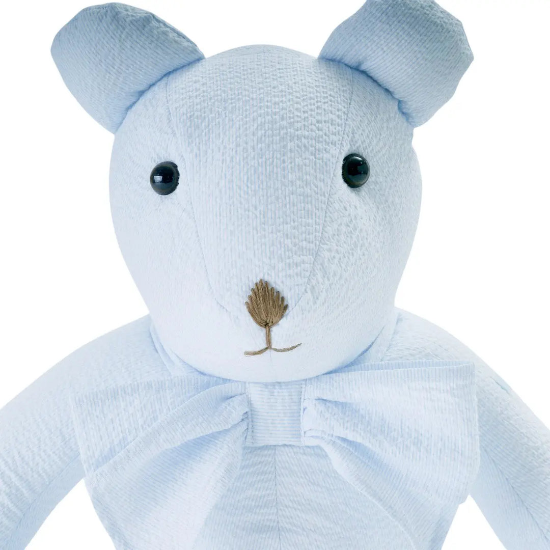 Blue Almonds Ltd Teddy Bear Theophile - Blue Garden Party Theophile & Patachou