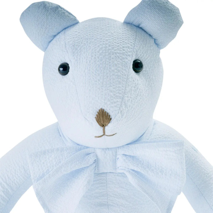 Blue Almonds Ltd Teddy Bear Theophile - Blue Garden Party Theophile & Patachou