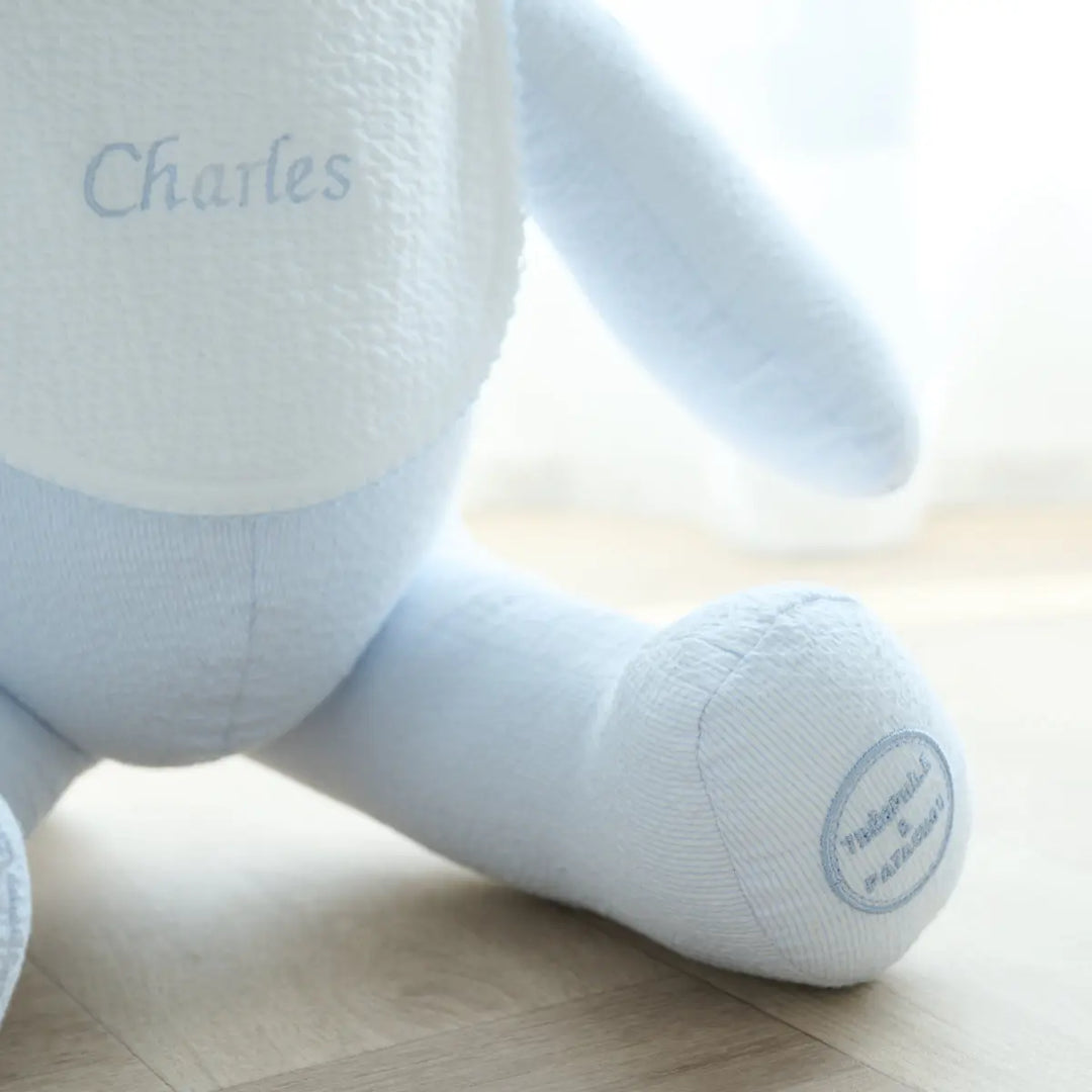 Blue Almonds Ltd Teddy Bear Theophile - Blue Garden Party Theophile & Patachou