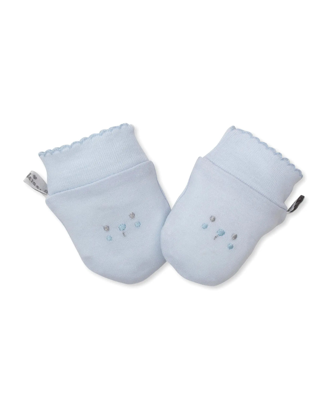 Blue Almonds Ltd Teddy Bear Time - Mitts - Light Blue - BOYS Kissy Kissy