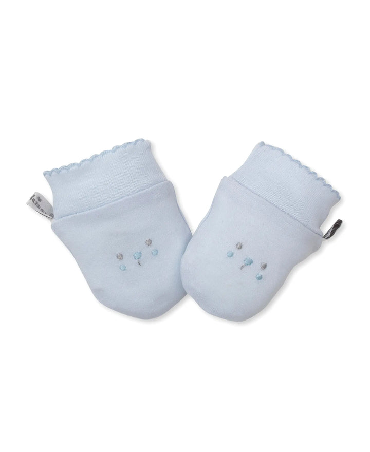 Blue Almonds Ltd Teddy Bear Time - Mitts - Light Blue - BOYS Kissy Kissy