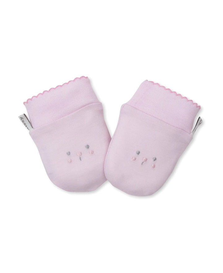 Blue Almonds Ltd Teddy Bear Time - Mitts - Pink - GIRLS Kissy Kissy