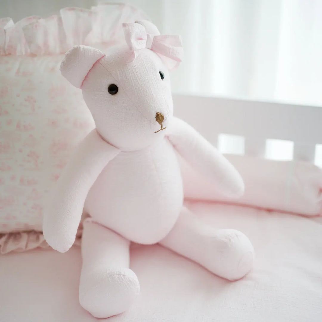 Blue Almonds Ltd Teddy Theophile - Pink Garden Party Theophile & Patachou