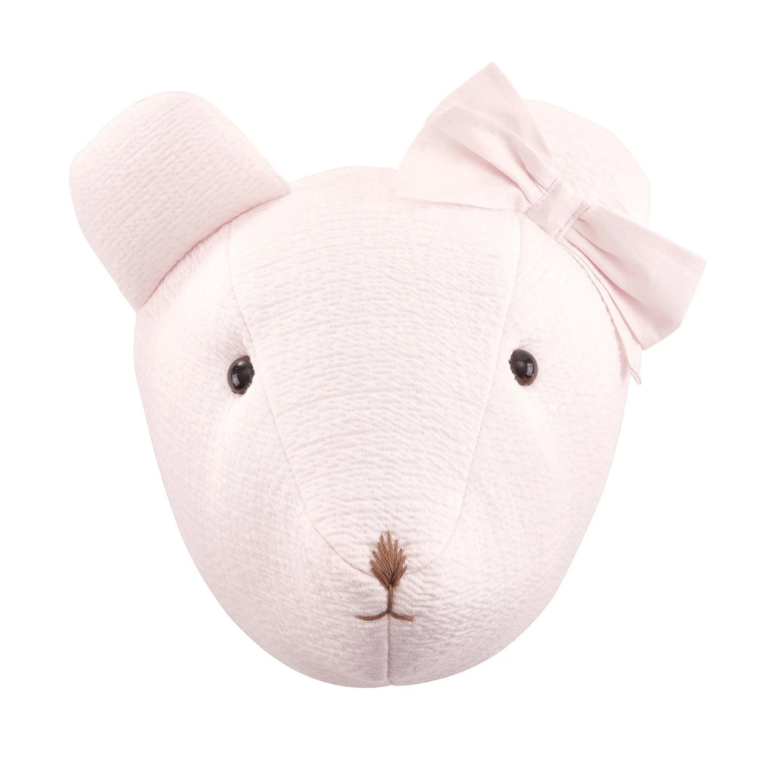Blue Almonds Ltd Teddy Trophy Patachou padded bow - Cotton Pink Theophile & Patachou