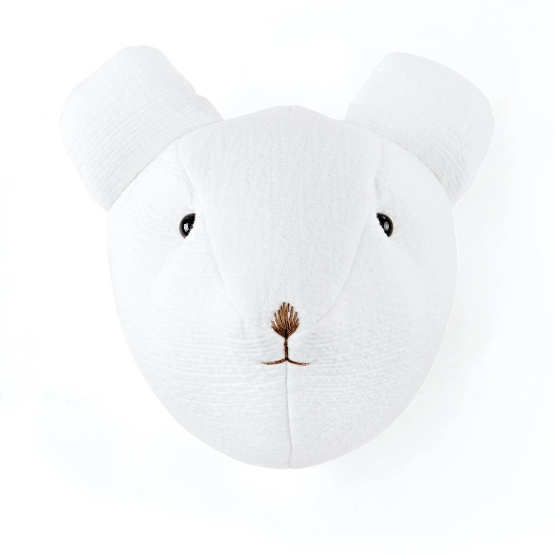Blue Almonds Ltd Teddy Trophy ThÃ©ophile - Padded - Cotton White Theophile & Patachou