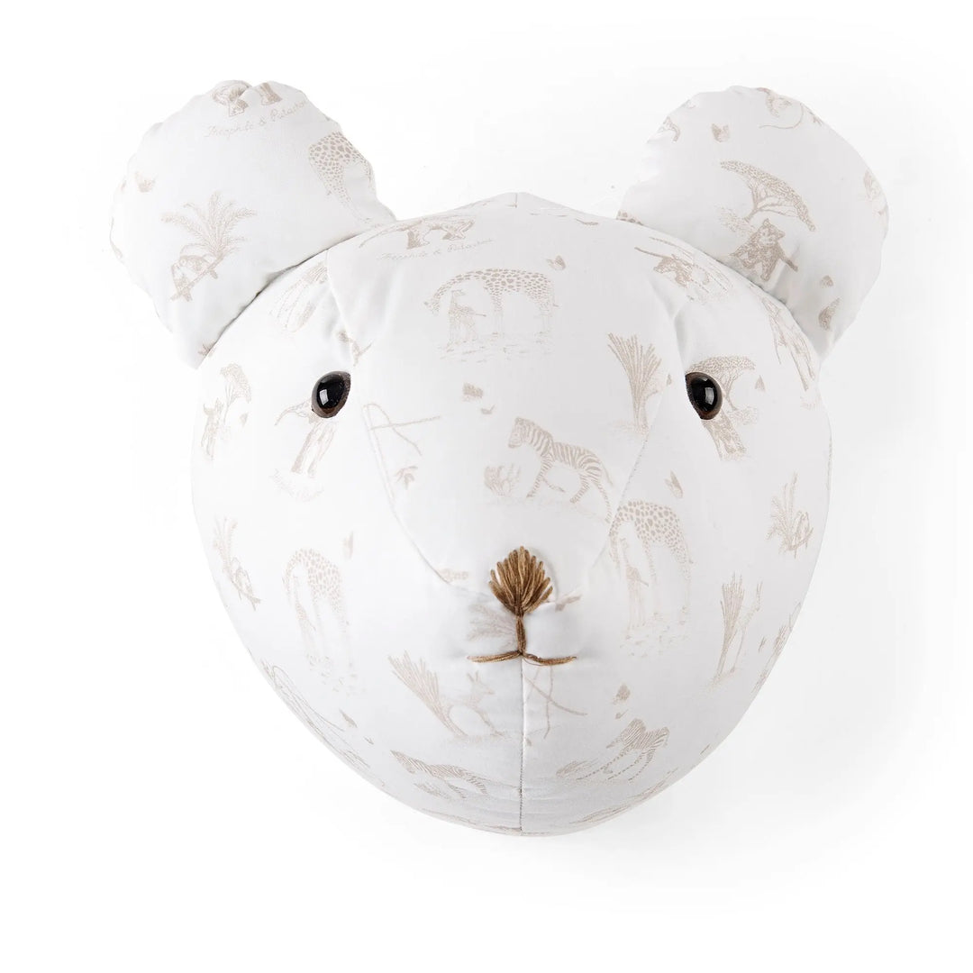 Blue Almonds Ltd Teddy Trophy ThÃ©ophile printed - Safari Theophile & Patachou
