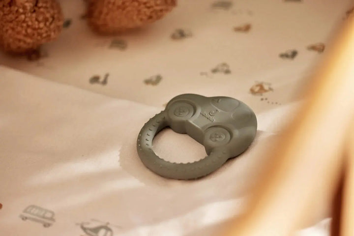 Blue Almonds Ltd Teething Ring Rubber - On The Go Jollein