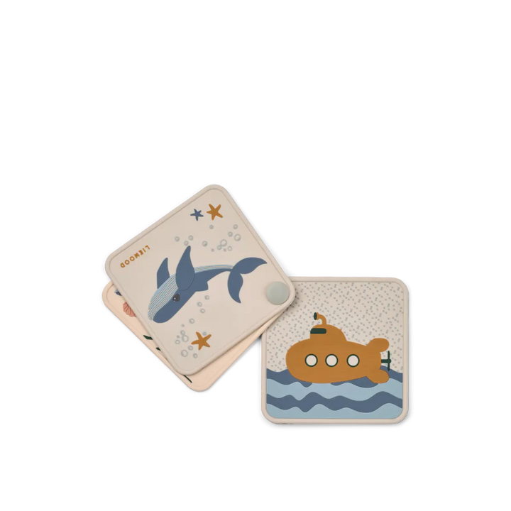 Blue Almonds Ltd Tide Baby Book - Sea creature / Sandy - UNISEX LIEWOOD