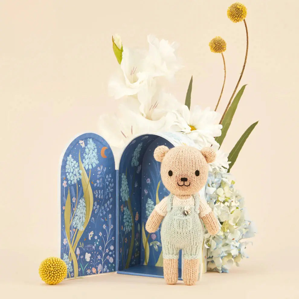 Blue Almonds Ltd Tiny Charlie The Honey Bear Cuddle + Kind