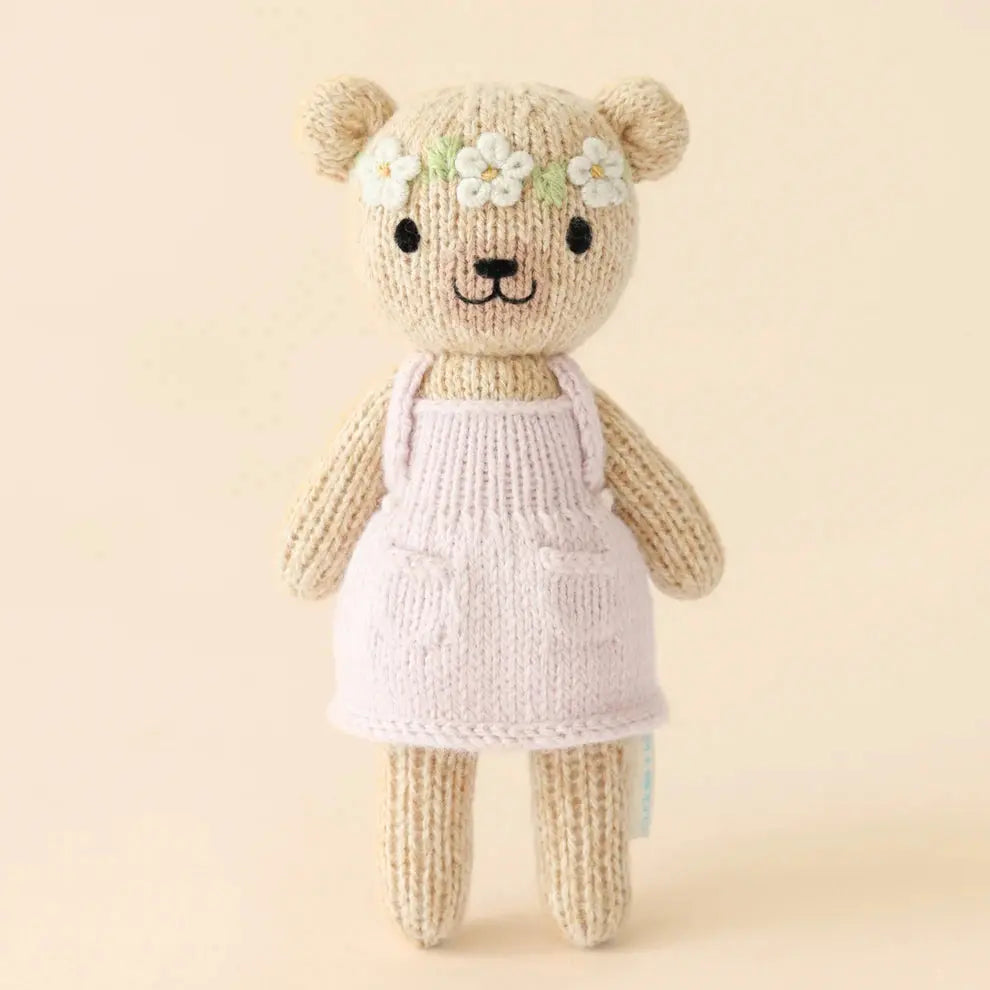 Blue Almonds Ltd Tiny Olivia the Honey Bear Cuddle + Kind