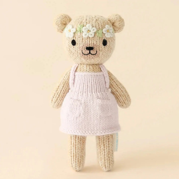 Blue Almonds Ltd Tiny Olivia the Honey Bear Cuddle + Kind