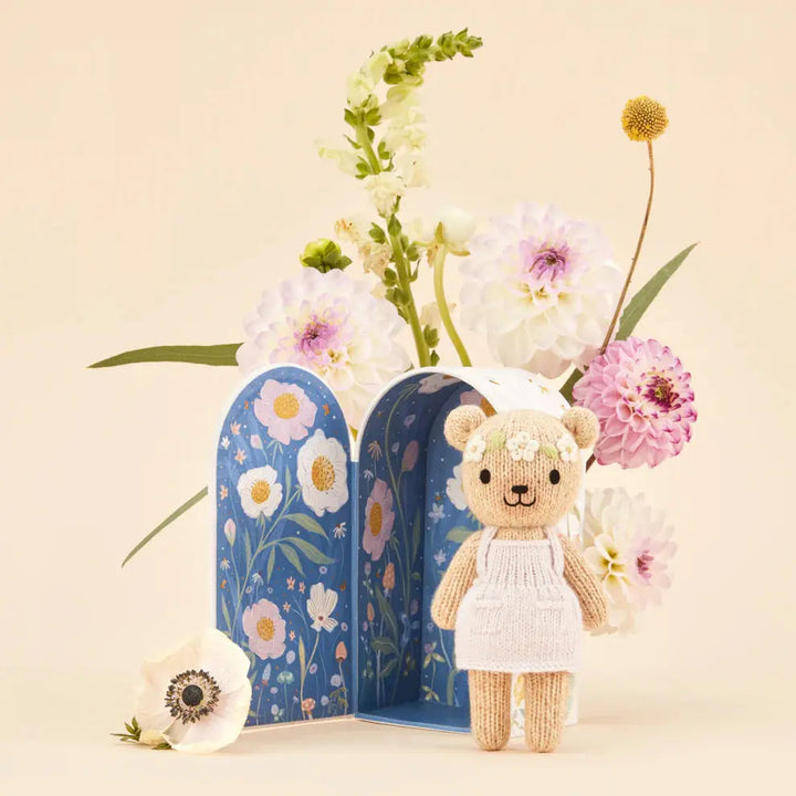 Blue Almonds Ltd Tiny Olivia the Honey Bear Cuddle + Kind