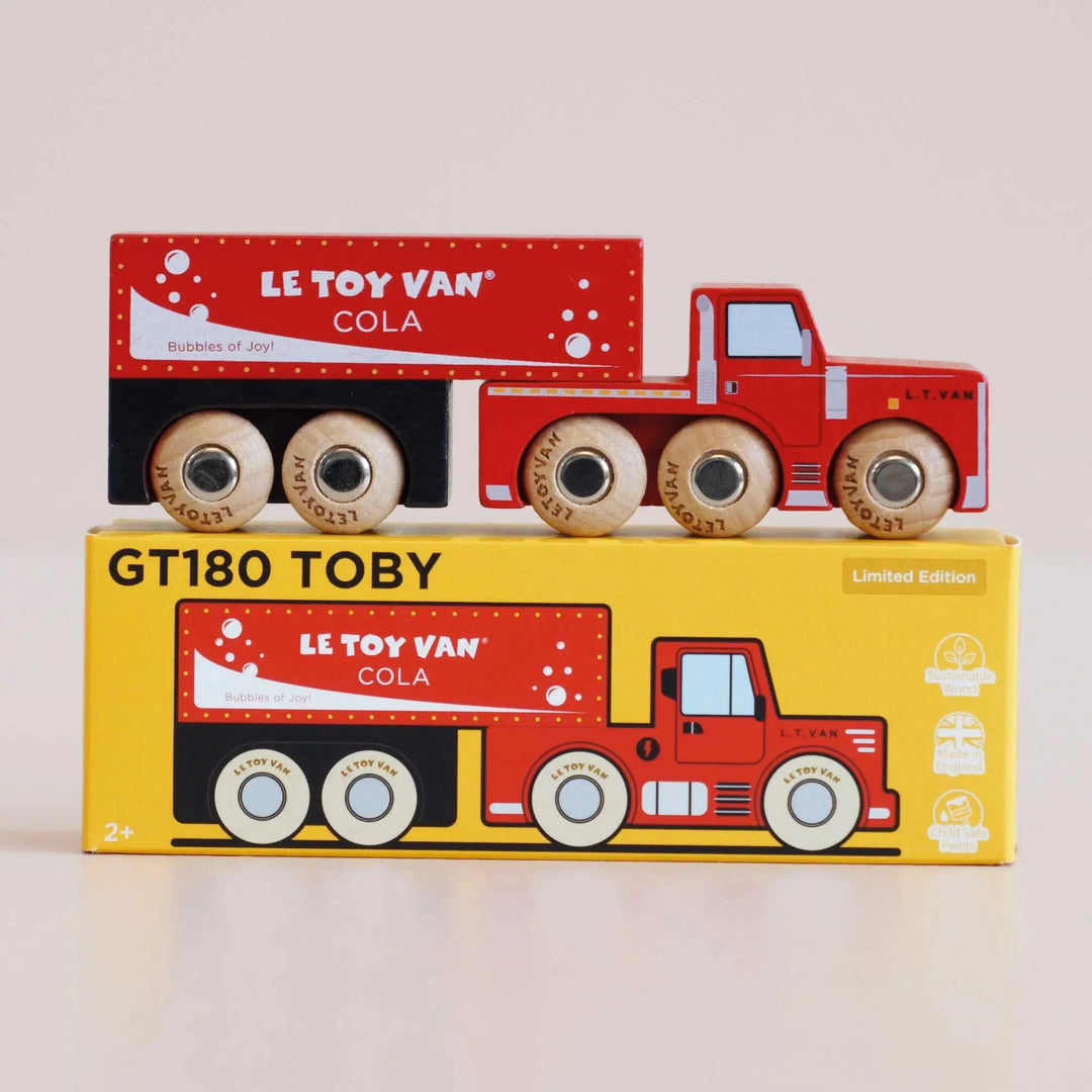 Blue Almonds Ltd Toby - Cola Truck Le Toy Van