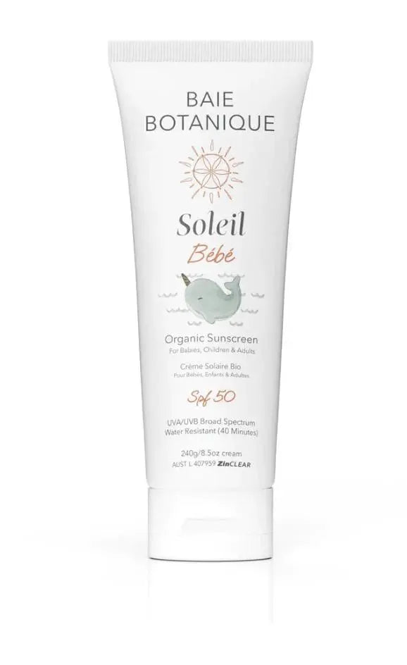 Blue Almonds Ltd Baie Botanique Soleil Baby Sunscreen 240g Baie Botanique