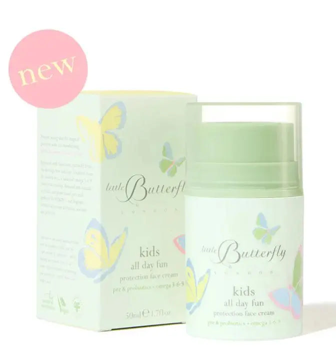 Blue Almonds Ltd KIDS all day fun protection face cream 50ml Little Butterfly