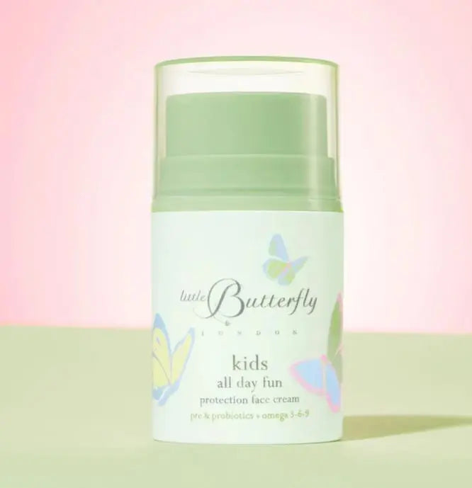 Blue Almonds Ltd KIDS all day fun protection face cream 50ml Little Butterfly