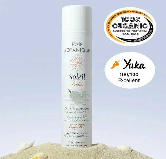 Blue Almonds Ltd Sunscreen SPF 50 Soleil Bebe Little Butterfly