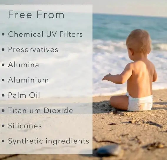 Blue Almonds Ltd Sunscreen SPF 50 Soleil Bebe Little Butterfly