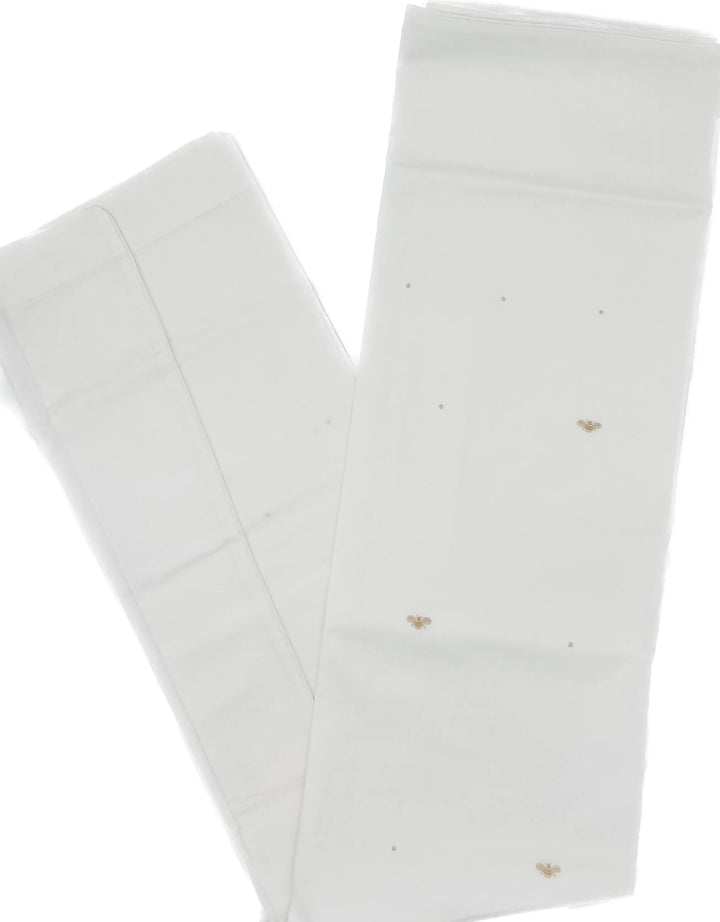 Blue Almonds Ltd Cotbed duvet cover "baby bees" beige Gordonsbury